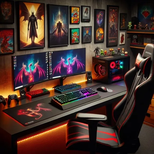 RGB-lit gaming PC - available in JNXPC RGB category