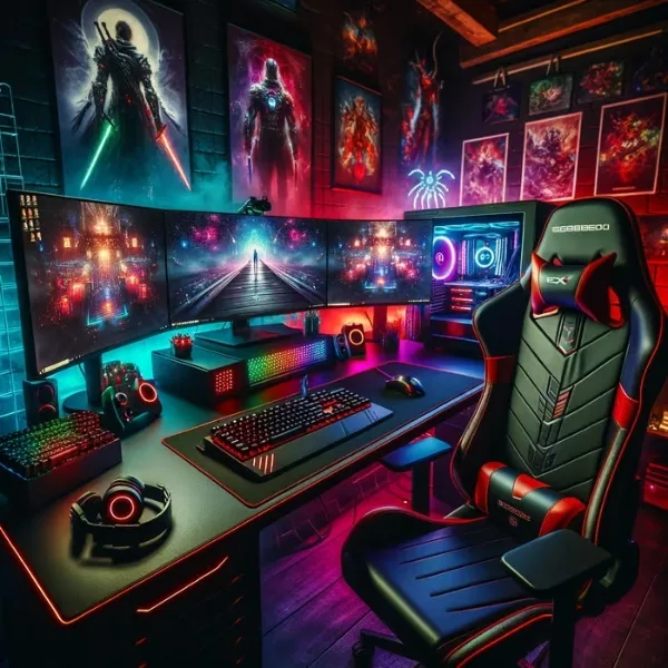 Decorative RGB LED lights for gaming desks and rooms - shop lighting accessories at JNXPC