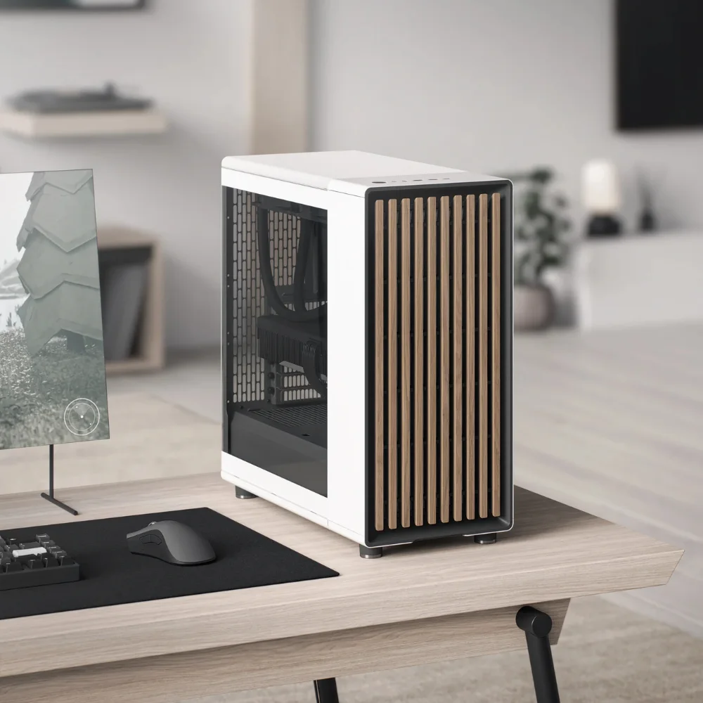 JNXPC Nord Series - RTX 5070 Ti White Apex Edition custom gaming PC build