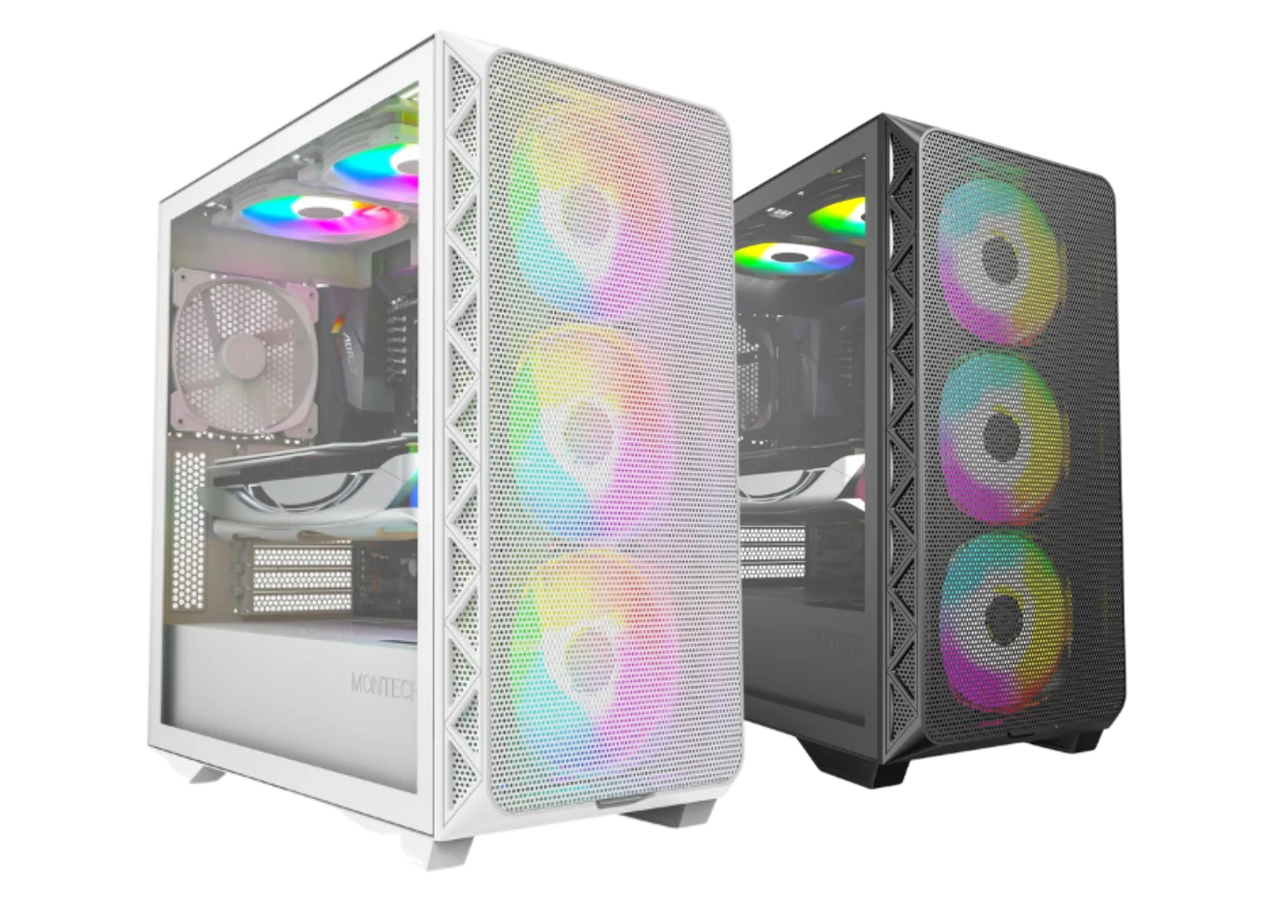 RGB prebuilt gaming PCs with flexible payment options - available now at JNXPC UK